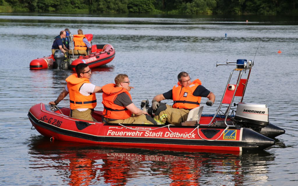 Alarmübung Wasserrettung 2016