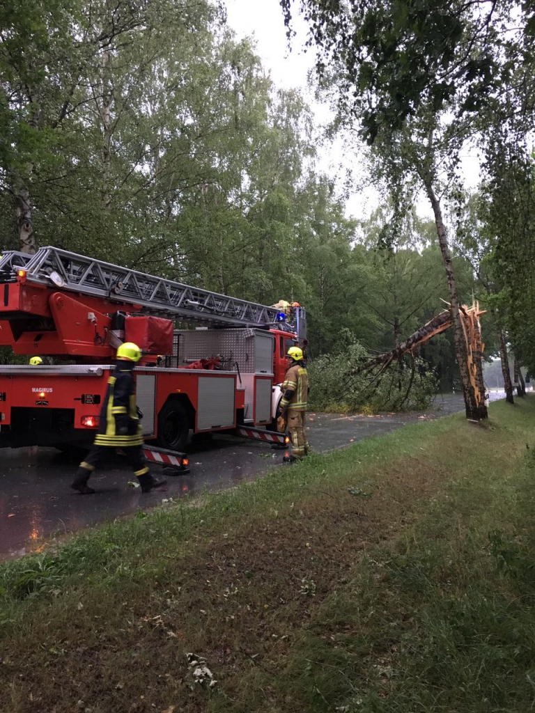 Unwetter an Fronleichnam