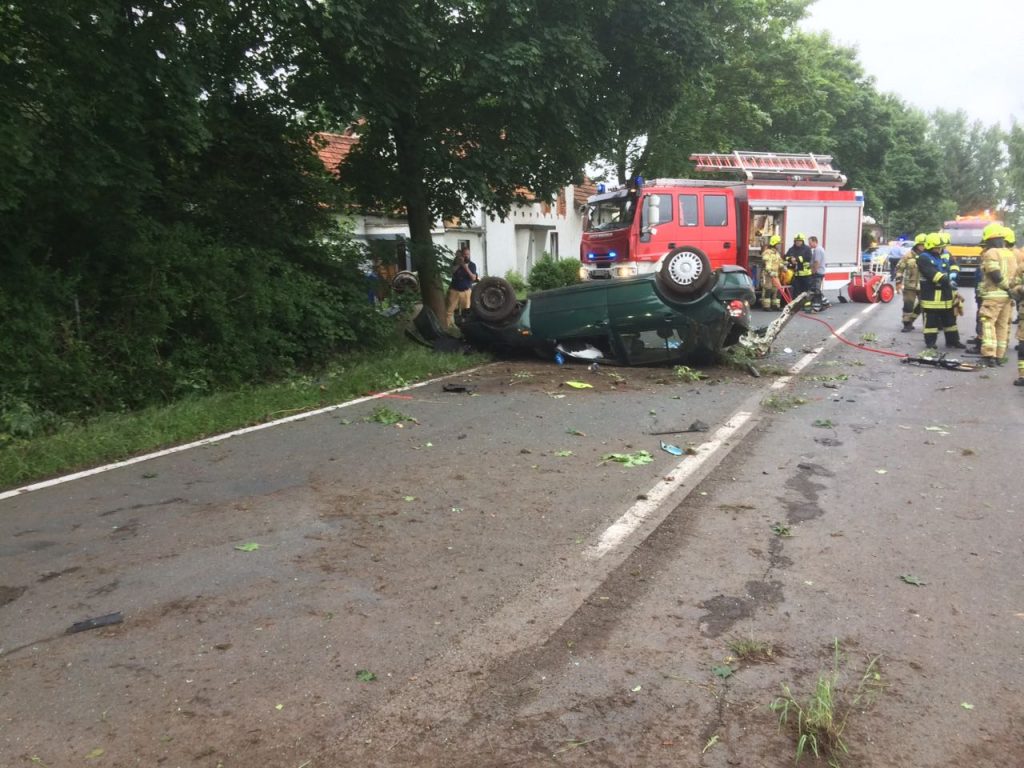Schwerer Verkehrsunfall in Delbrück