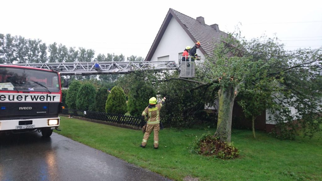 Unwettereinsätze vom 19.07.17