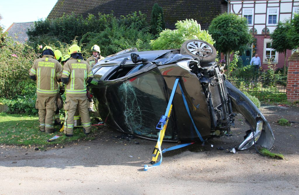 Verkehrsunfall in Nordhagen