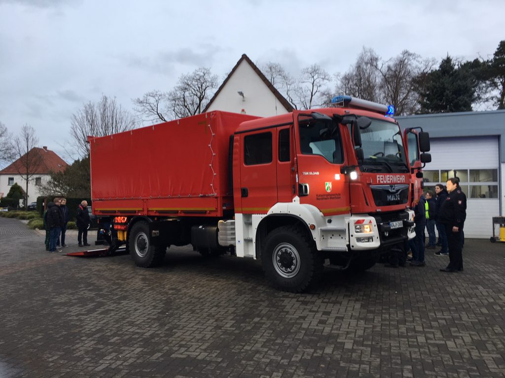 Neues Dekon-P Fahrzeug für den ABC-Zug