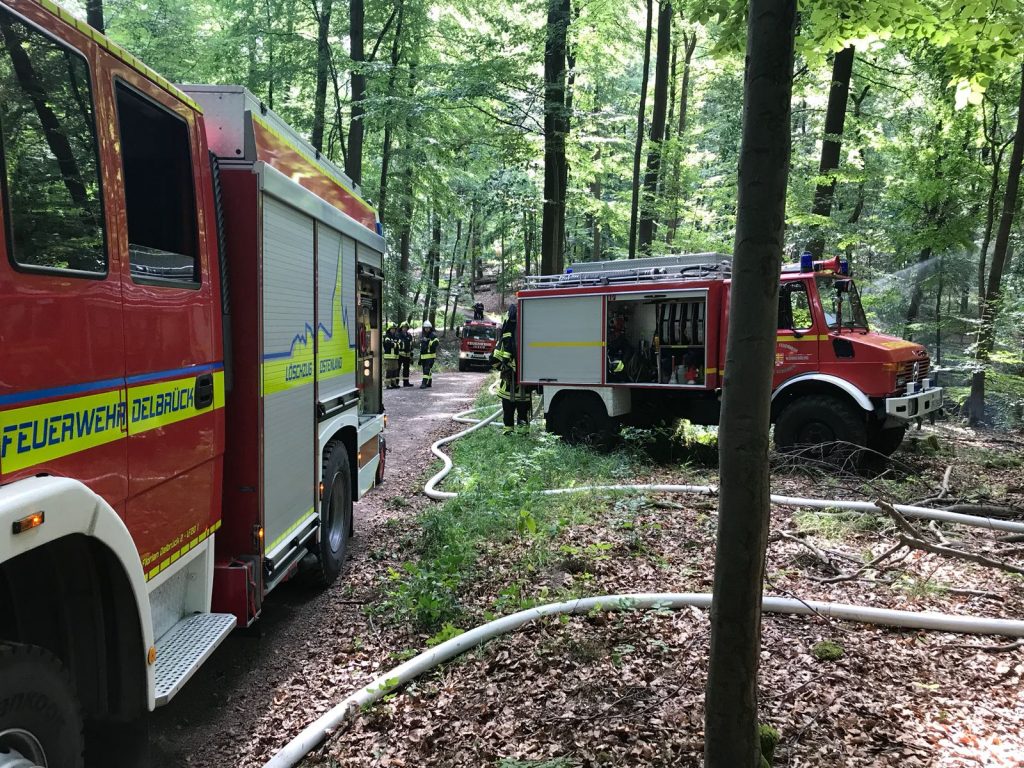 Übung der Bezirksreserve Paderborn Höxter