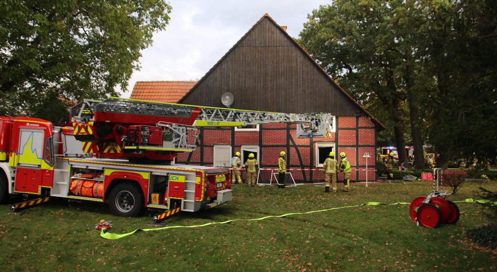 1 Toter bei Brand in Westenholz