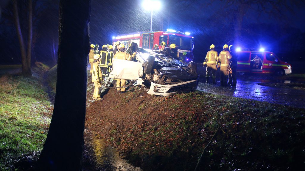 Schwerer Verkehrsunfall in Ostenland