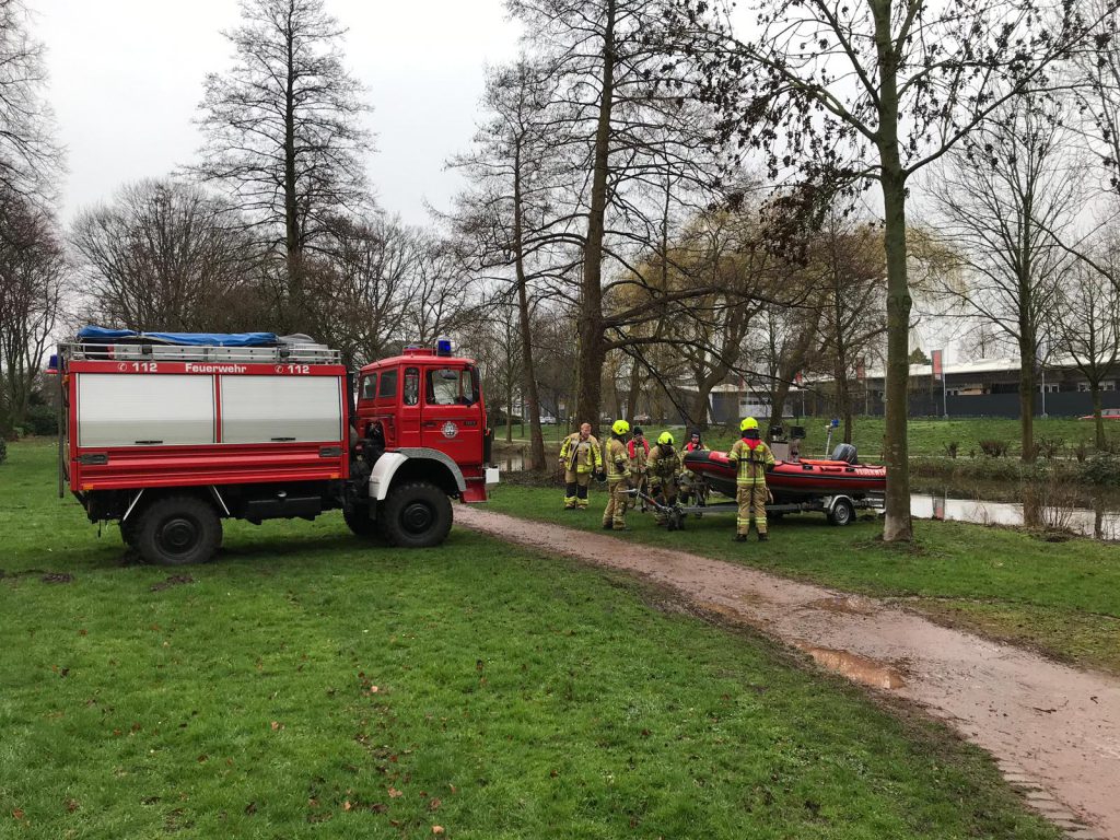 Löschzug Bentfeld unterstützt in Wiedenbrück