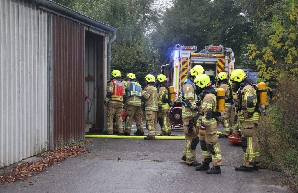 Küchenbrand in Delbrück