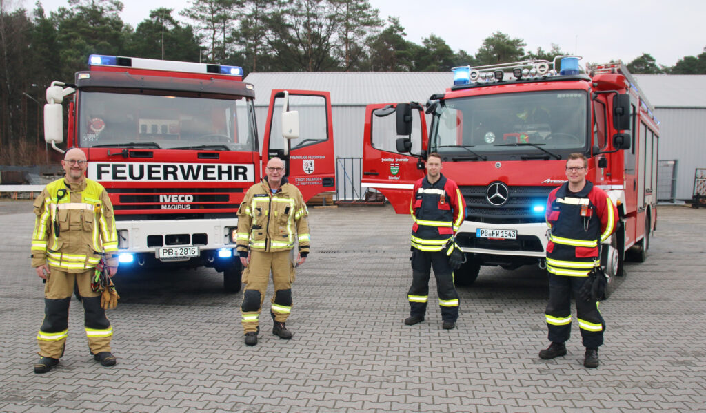 Feuerwehr hilft Feuerwehr