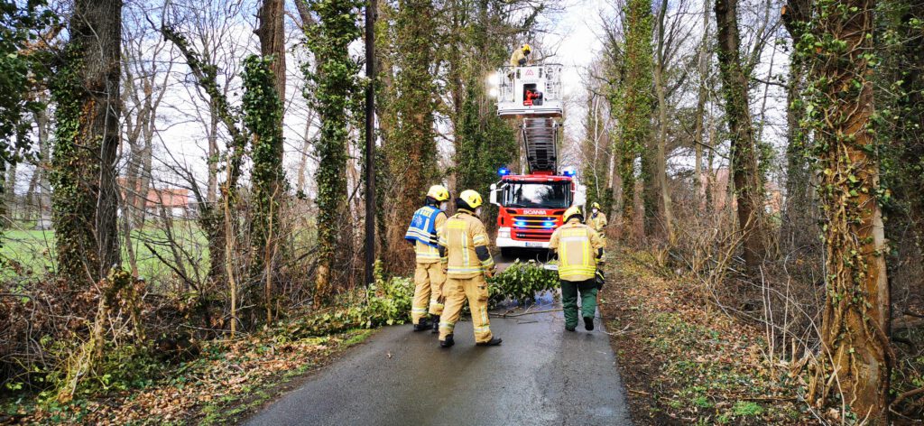 Mehrere Unwettereinsätze im Stadtgebiet