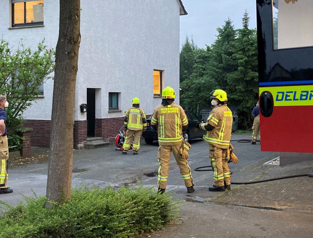 Küchenbrand in Ostenland