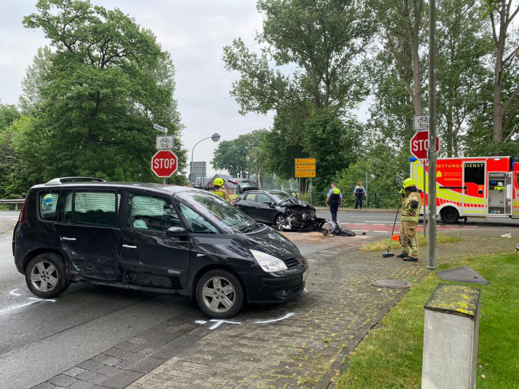 Verkehrsunfall in Sudhagen