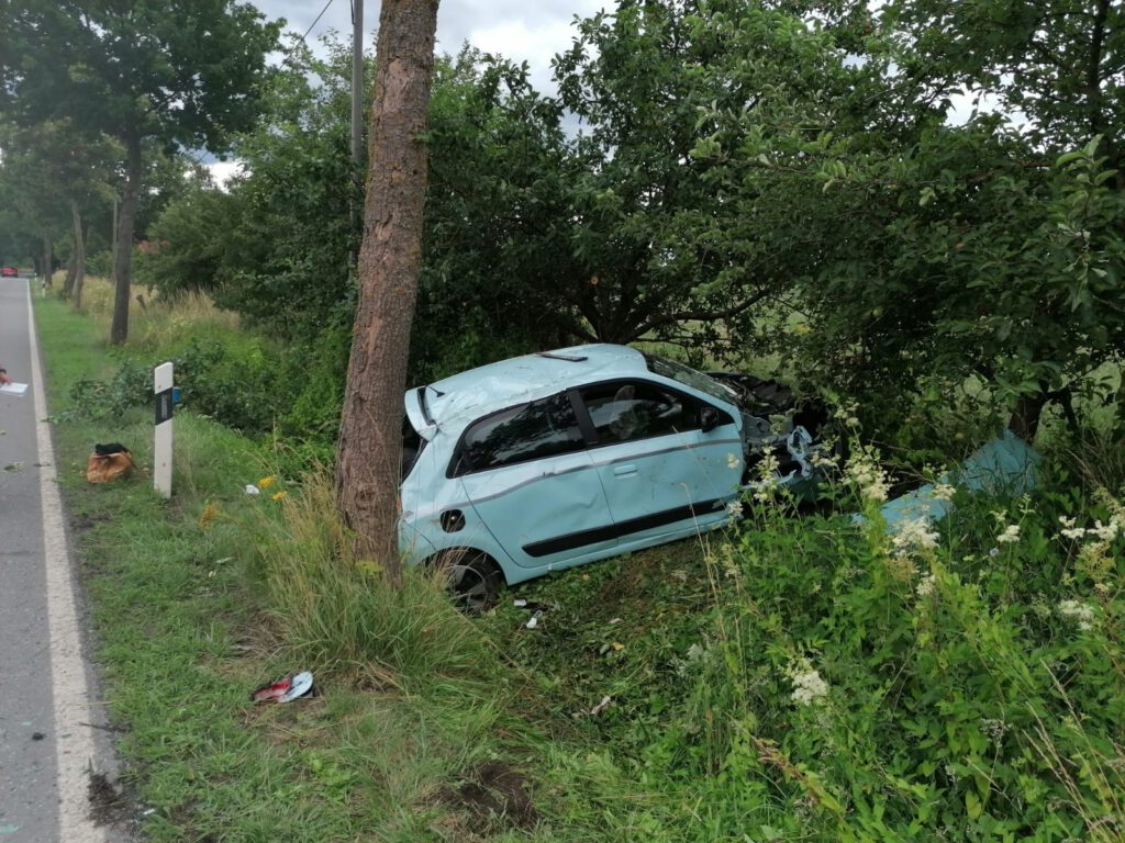 Verkehrsunfall in Boke