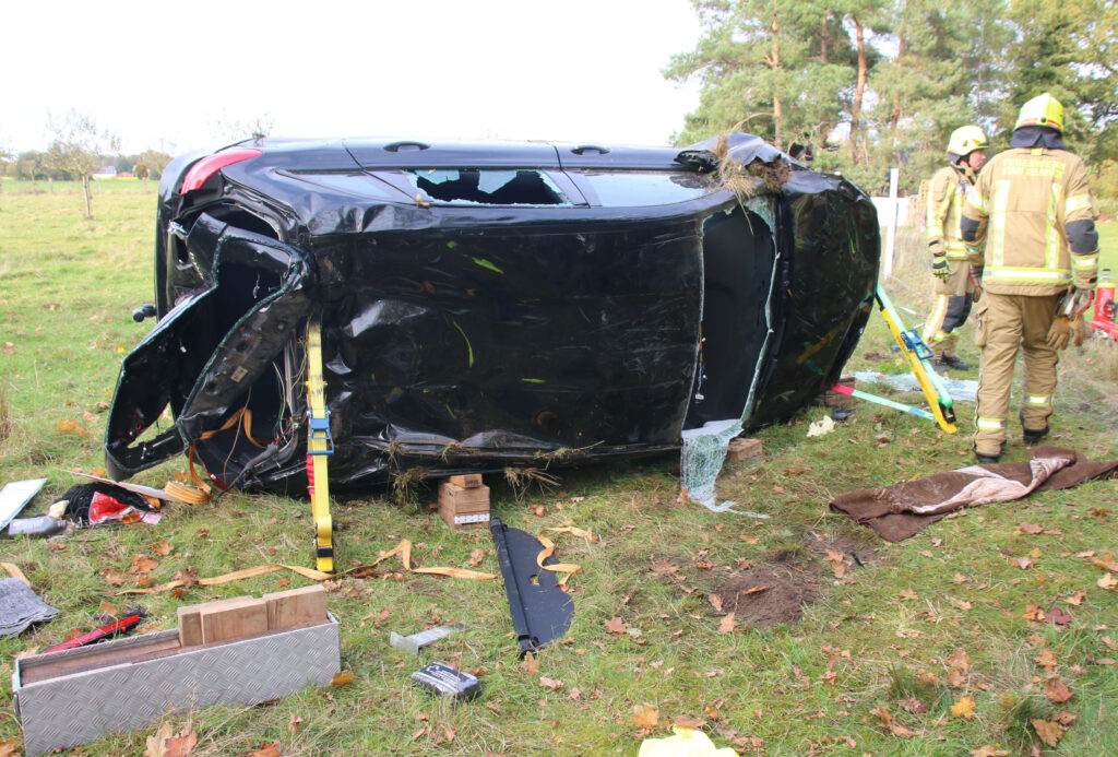 Schwerer Verkehrsunfall in Westenholz