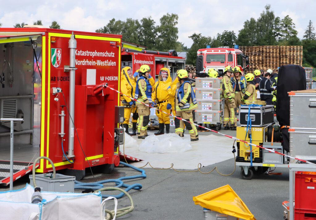 ABC Großübung in Hövelhof