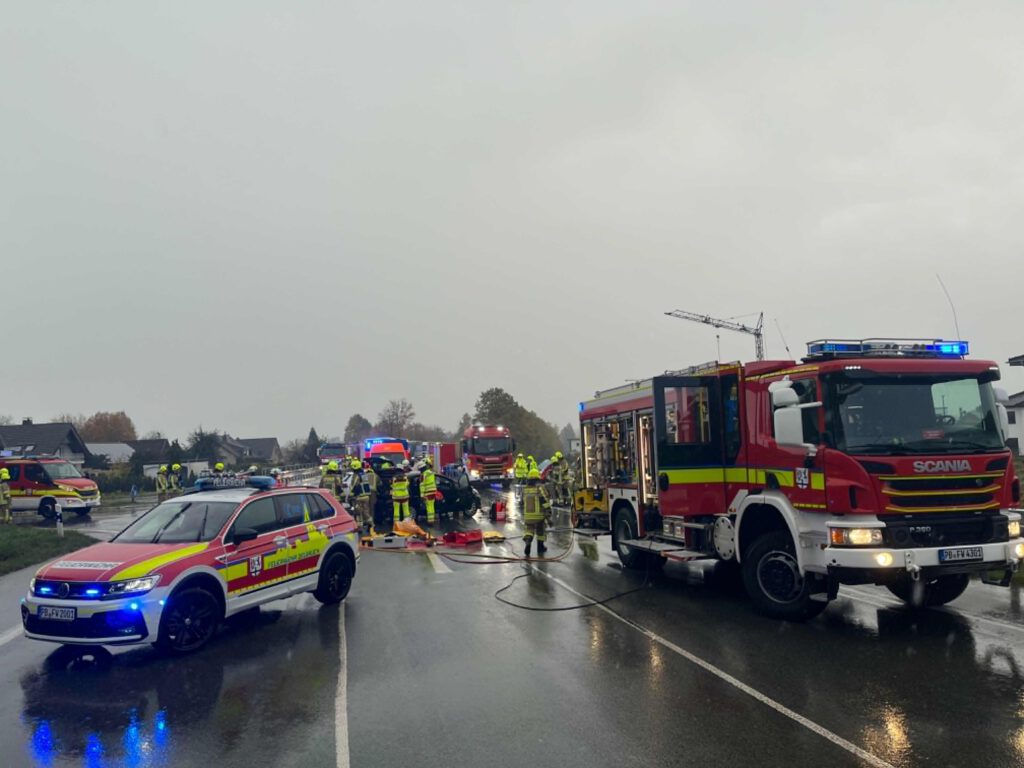 Verkehrsunfall in Delbrück