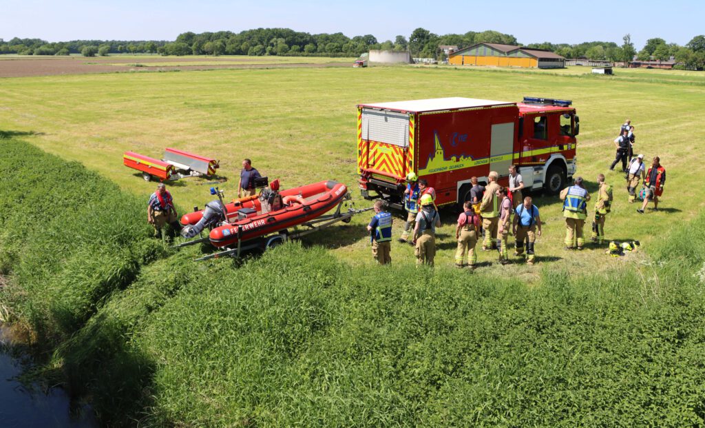 Vermisstensuche an der Lippe