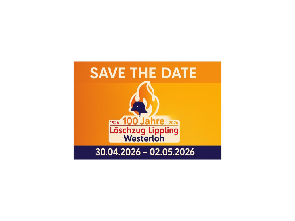 Save The Date - 100 Jahre Löschzug Lippling