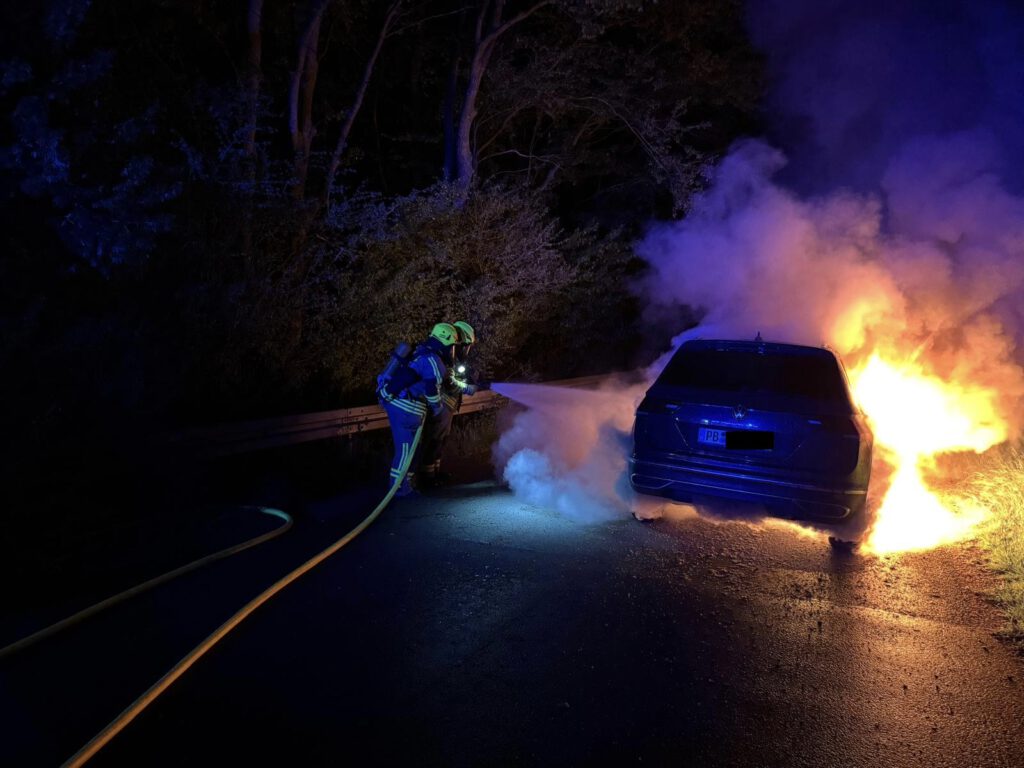PKW-Brand in Bentfeld